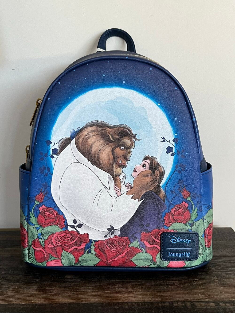 Loungefly Disney Beauty And The Beast Moonlight Gaze Mini Backpack